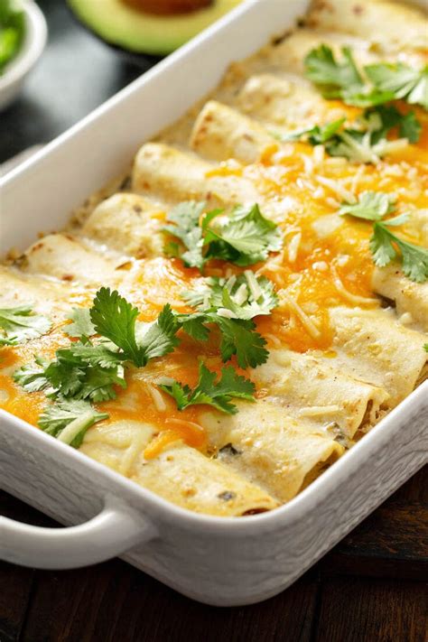 Easy Sour Cream Enchiladas