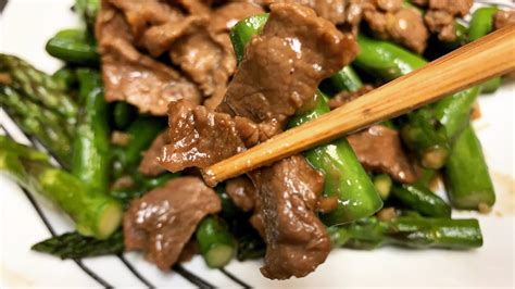 Easy Stir Fry Beef and Asparagus Recipe - Elliniki Kouzina