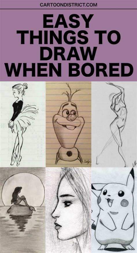 Easy Things To Draw When Your Bored