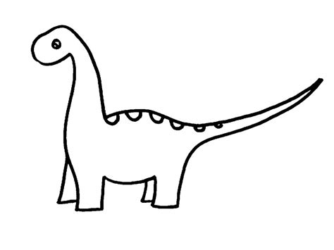 Easy To Draw Dinosaur