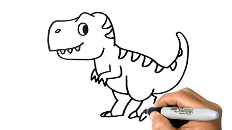 Easy To Draw T Rex
