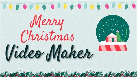 Easy To Use Christmas Video Maker Templates