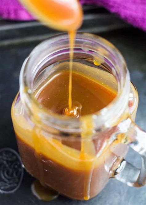 Easy Toffee Sauce - Sunshine Baking