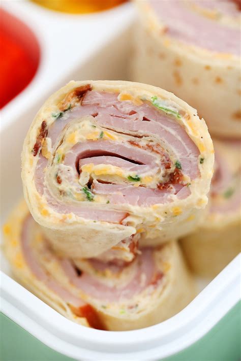 Easy Turkey And Cheese Pinwheels