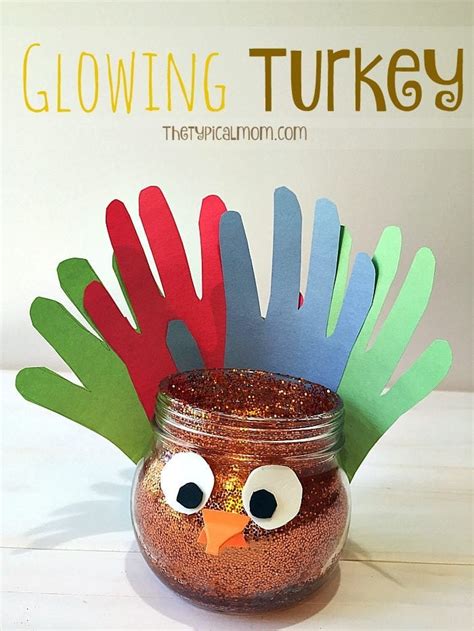 Easy Turkey Craft Using Dollar Tree Supplies