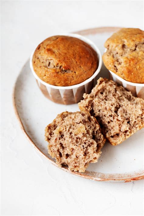 Easy Vegan Banana Walnut Muffins The Full Helping