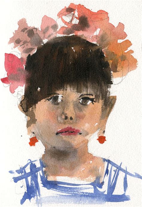 Easy Watercolor Portrai