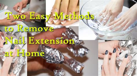 Easy Way To Remove Nail Extensions