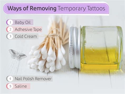 Easy Way To Take Off Temporary Tattoos