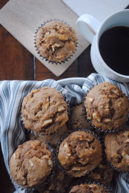 Easy Whole Wheat Apple Muffins - Mama In The Midst