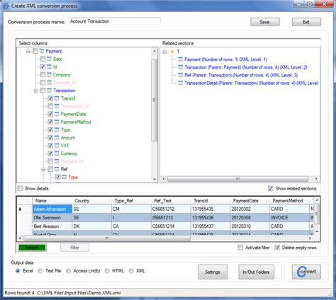 Easy XML Converter Download