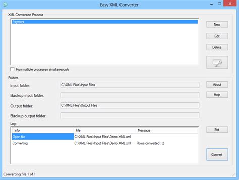Easy XML Converter for Windows