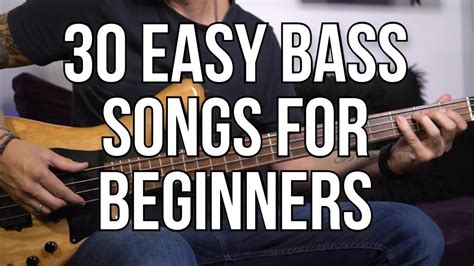 Easy bass songs. Everyone has a song or two that they can’t help but love. Perhaps the beat is too outdated or the lyrics are too schmaltzy to appear on a Hallmark card, but it doesn’t matter. The ... 