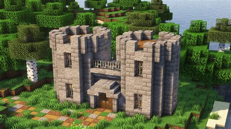 Easy castle in minecraft