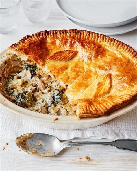 Easy chicken and broccoli pie recipe delicious. magazine