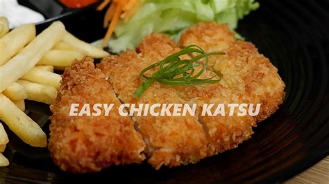 Easy chicken katsu - YouTube