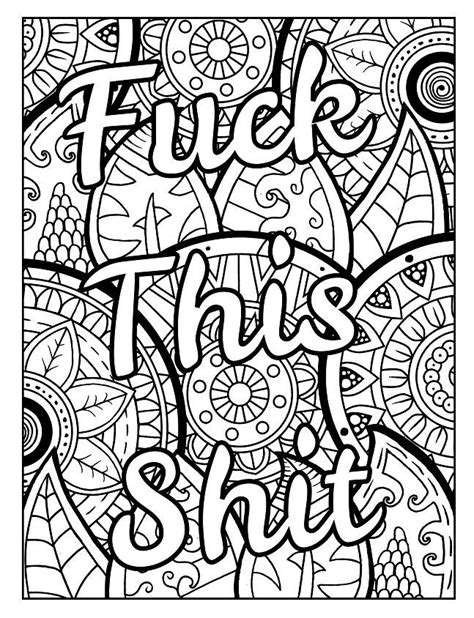 Mar 16, 2022 - These free adult swear word coloring pages are totally easy to print and color. Print the intricate designs for hours of coloring fun! Pinterest. Explore. When autocomplete results are available use up and down arrows to review and enter to select. Touch device users, explore by touch or with swipe gestures..