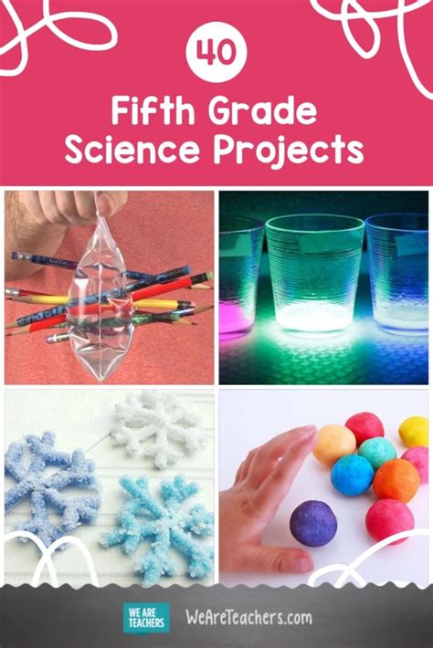 Easy fifth grade science projects