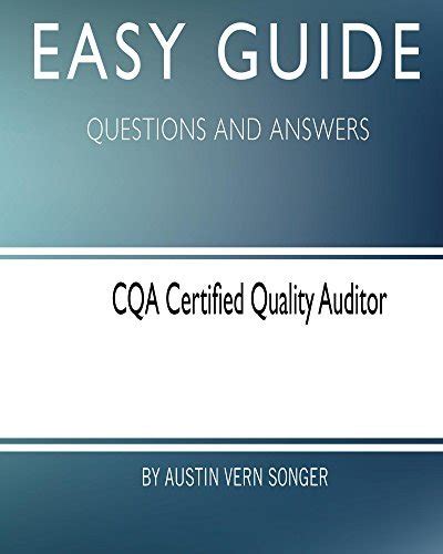 Easy guide cqa zertifizierter qualitätsauditor fragen und antworten. - La carte manuscrite et imprimee du xvie au xixe siecle.