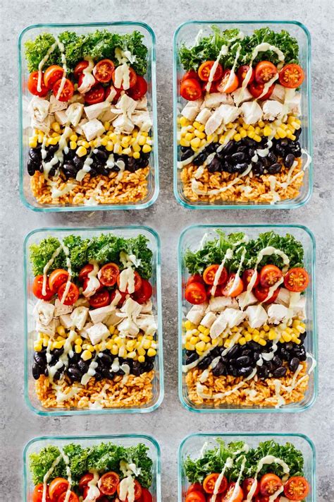 Easy healthy lunch ideas for work. 