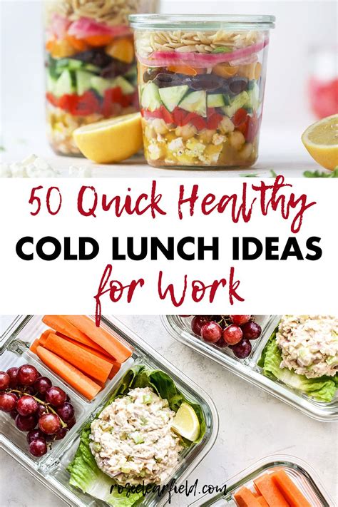 Easy healthy lunches for work. 22 Healthy Lunch Ideas That Serve One Person. Eating for one means you can tailor your midday meal according to your favorite flavors. Salads, pastas, toasts and soups are all up for grabs, so get ready for the quick and easy lunch of your dreams. Recipes like our Open-Face Goat Cheese Sandwich with Tomato & Avocado Salad and … 