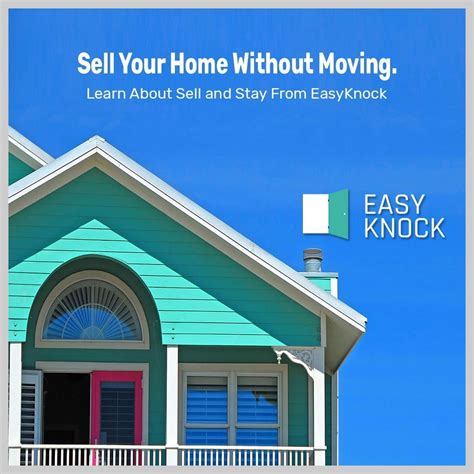 Easy knock. Jan 7, 2019 · Jarred Kessler, founder and CEO of EasyKnock, is out to change that. Kessler and his co-founder Ben Black founded Easyknock in October 2016 with the goal of giving homeowners the ability to access ... 