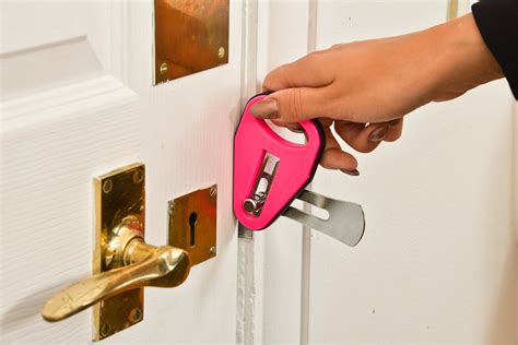 Easy lock. It’s designed for use on interior doors only, but it’s an easy, direct swap with your current interior door locks. Once installed, it can program up to 30 separate codes for easy access. 