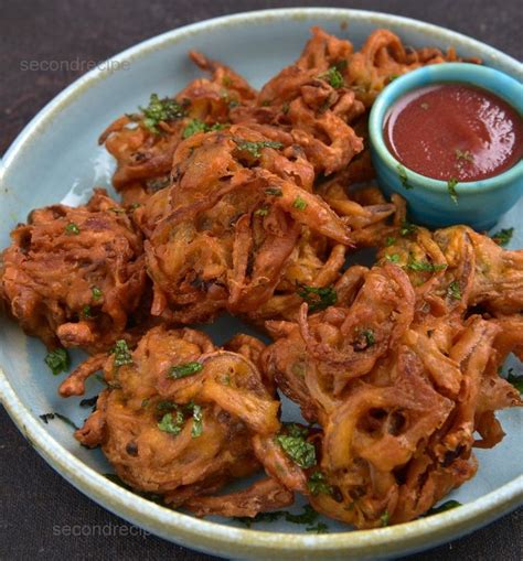 Easy onion bhaji pakora recipe - SecondRecipe