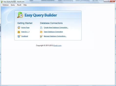 Easy query builder source code.  Grow Your Business.  You need to select the connec...