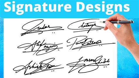 Easy signature. What form your signature takes may send a message about your attitude, personality and position. Improving your signature can be a valuable professional tool and can also be a source of personal satisfaction. The ideal signature will be different for everyone, but improving how you sign your name is … 