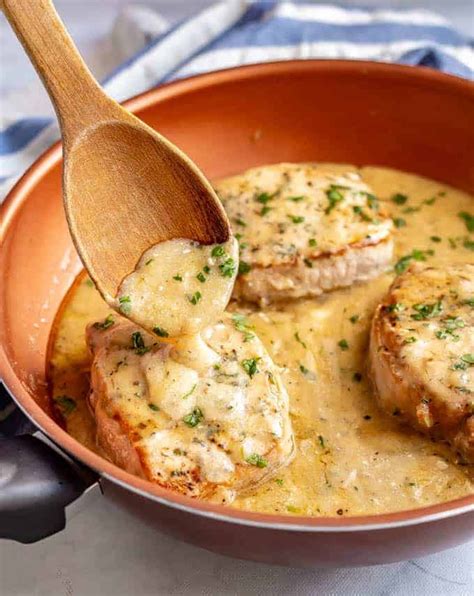 Easy skillet pork chops with gravy - Family Food on the Table