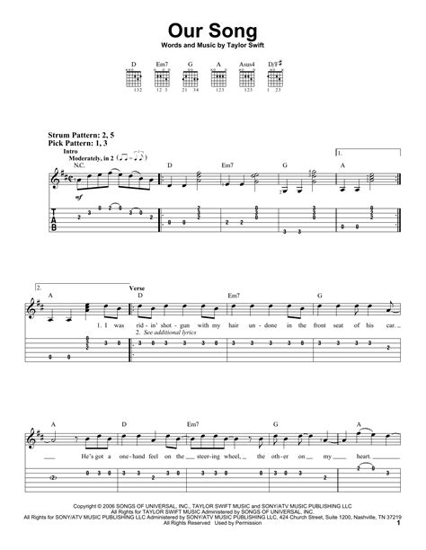 Easy taylor swift songs to play on guitar. See your chords appearing on the Chords Easy main page and help other guitar players. ... Our Song -Taylor Swift . Bui Nhu Sy, 24 / 08, ... Taylor Swift , 25 / 07, 2023 1,854 . Midnight Rain -Taylor Swift . heyitsmegaming101, 21 / 11, 2022 4,665 