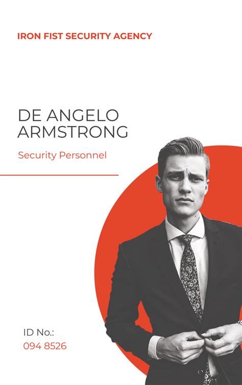 Easy to edit and fully layered PSD template! This Private Security