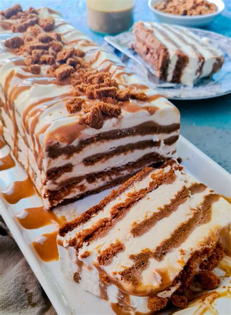 Easy to make Lotus Biscoff Ice cream cake – dessert recipes