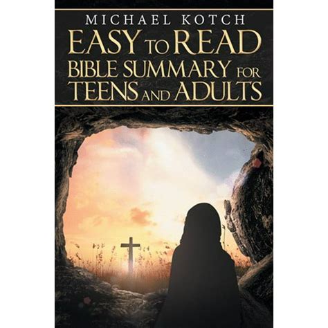 Easy to Read Bible Summary for Teens and Adults is a Bible summary that covers all of the major stories and themes of the Bible from the first words in the book of Genesis to the last words in the book of Revelation. It is designed in clear and simple language that is easy to understand. It is intended for a person who always wanted to get a ...
