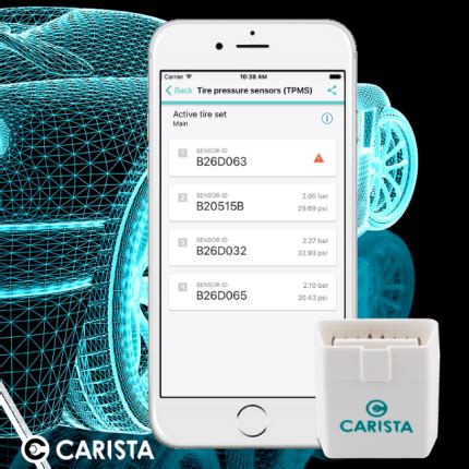 Easy to use TPMS tools for Toyota from Carista - Medium