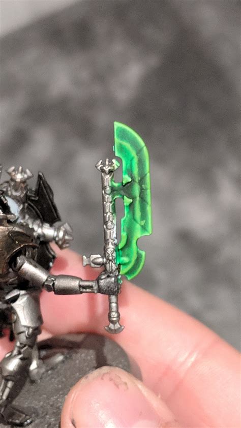 Easy way to paint Necron Scythes and Power Weapons : r/Necrontyr - Reddit