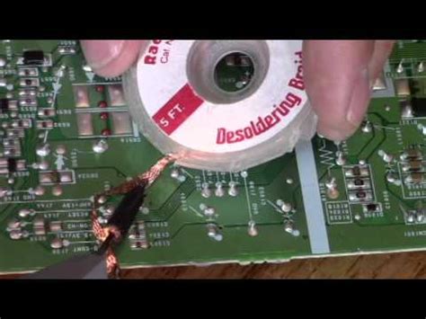 Easy ways how to solder unsolder / desolder parts …