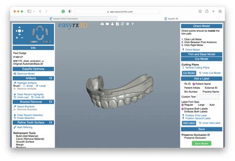 Easyrx - How to submit a case using EasyRx! A quick and easy tutorial on getting your ortho case submitted via EasyRx to either a commercial lab using EasyRx or your ...