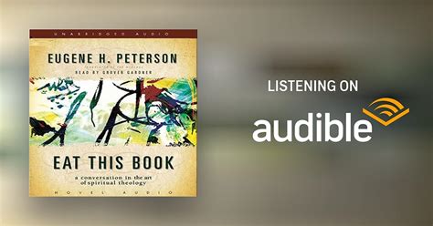 Eat This Book by Eugene H. Peterson - Audiobook - Audible.com