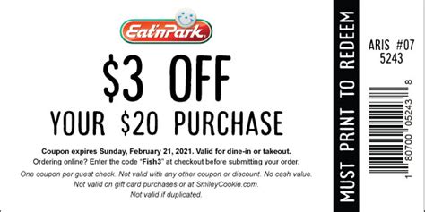 9+ Active Eat 'N Park Coupons, Coupon Code