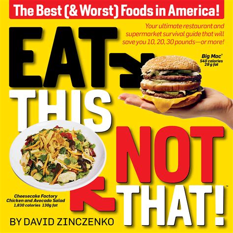Download Eat This Not That Revised The Best  Worst Foods In America By David Zinczenko