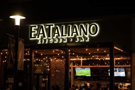 Eataliano kitchen. About Eataliano Kitchen - Brookhaven. Italian Restaurant and Bar Open for pick up and delivery M-W 4:00-8:30 pm Th-Su 11:00 am-9:00pm. Cuisines. Italian. Dining style. Casual Dining. Phone number. +1 404 321 2111. Website. 