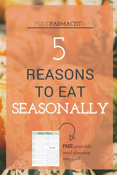 Eating Seasonally: 5 Reasons Why It’s So Important