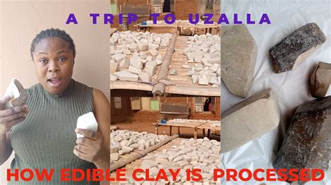 Eating edible clay.  Eating clay - sometimes in tablet form - is common in ...