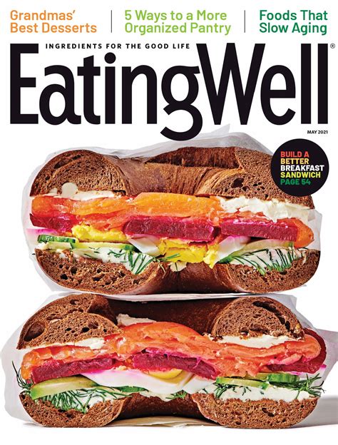 Eatingwell magazine. Cover price is $14.99 an issue, current renewal rate is 4 issues for $25.00. EatingWell , published by Dotdash Meredith, currently publishes 4 times annually. Your First issue mails in 8-12 weeks.. Frequency of all magazines subject to change without notice. Additional double issues may be published, which count as 2 issues. 