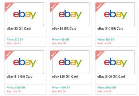 Ebay Gift Card Discoun
