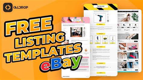 Ebay Listing Template Free