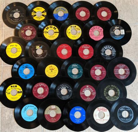 Ebay records for sale. Ten 45's Records Lot JIMMY DEAN, Loretta Lynn, Jimmy Newman, Mack 45s Lot #57. $29.95. Free shipping. 1. 2. 8-Track Cartridge Rock Music Formats. Ultimix In Vinyl Records. Uncle Remus Record In Vinyl Records. Vin Scully Record In Vinyl Records. 