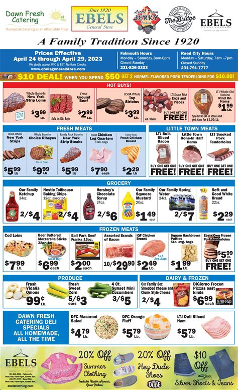 Connect With Us. Weekly ad featuring the freshest produce, local products, quality brands, shop online or in-store, convenient curbside pickup or delivery.